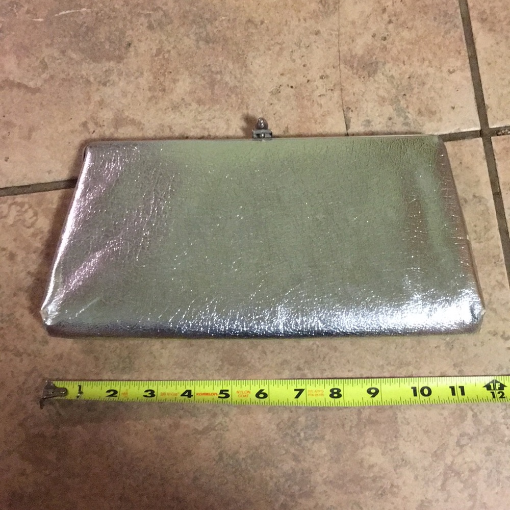 Vintage silver clutch